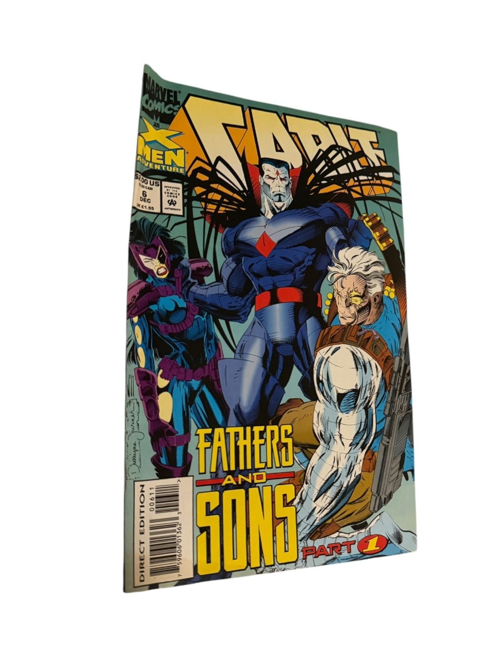 Comic Book "Fathers and Sons" - Colorful Cover